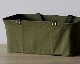 Lostine USA | Shopping Baskets Set ��Olive) with Holder  ����åԥ󥰥Х����å� �ۥ������