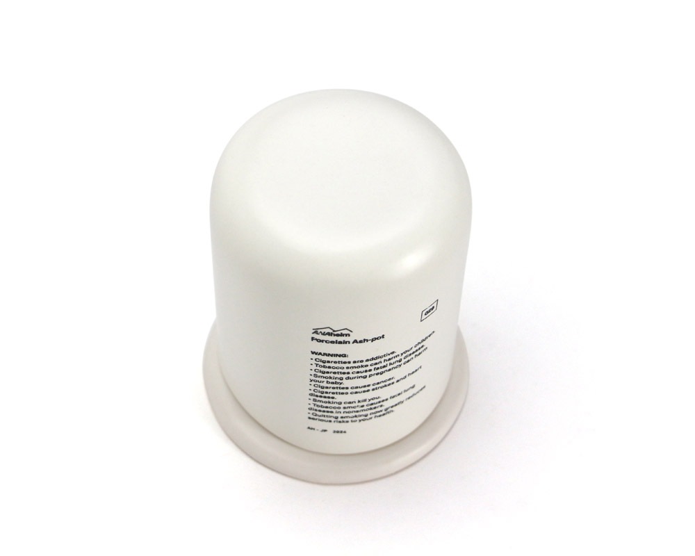 ANAheim | Porcelain Ash-Pot "Ivory" / ���ʥϥ��� �ݡ������ ���å���ݥå� | �Żҥ��Х��ѳ���