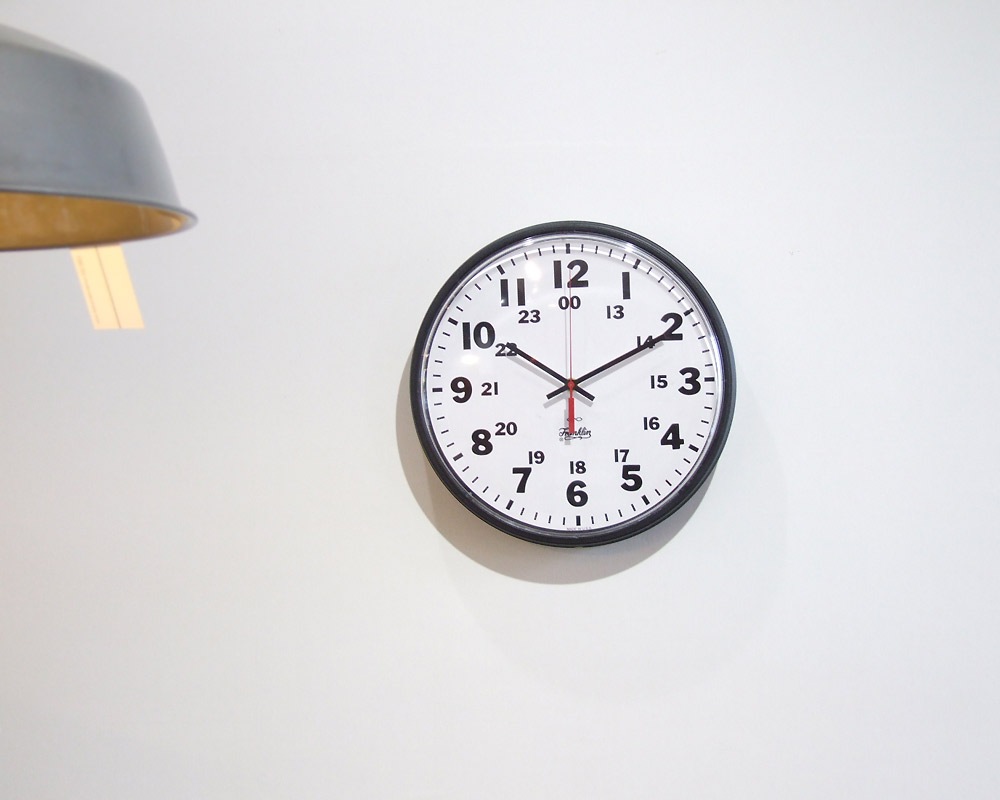OUTLET | Franklin Instrument Company | 12�� 12/24 Hour Wall Clock  12/24����������륯���å�