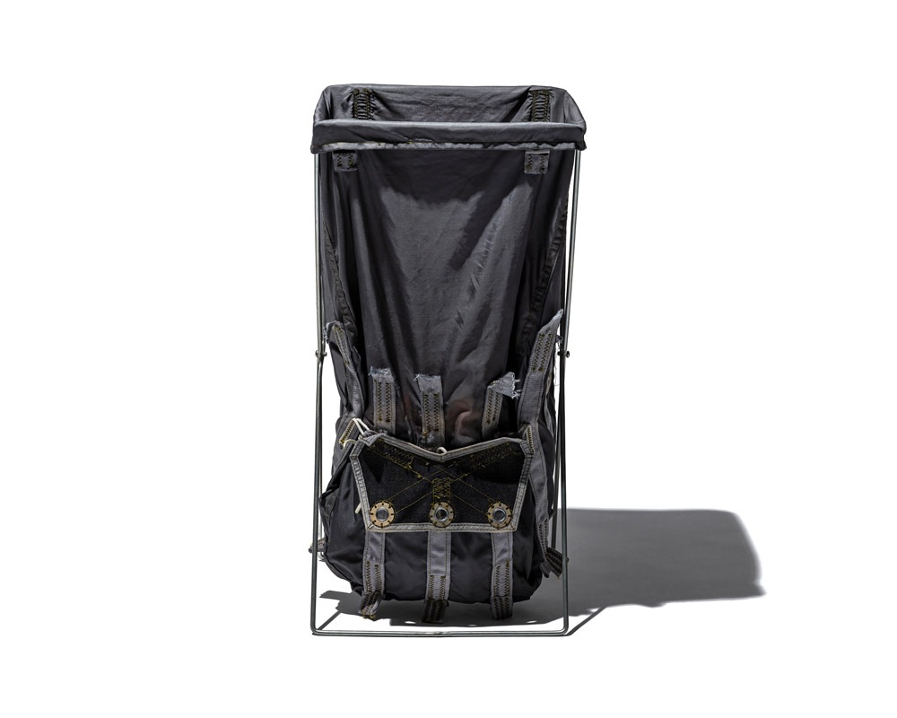 PUEBCO | VINTAGE PARACHUTE LAUNDRY BASKET ������ơ����ѥ饷�塼�� ���ɥ꡼�Х����å�