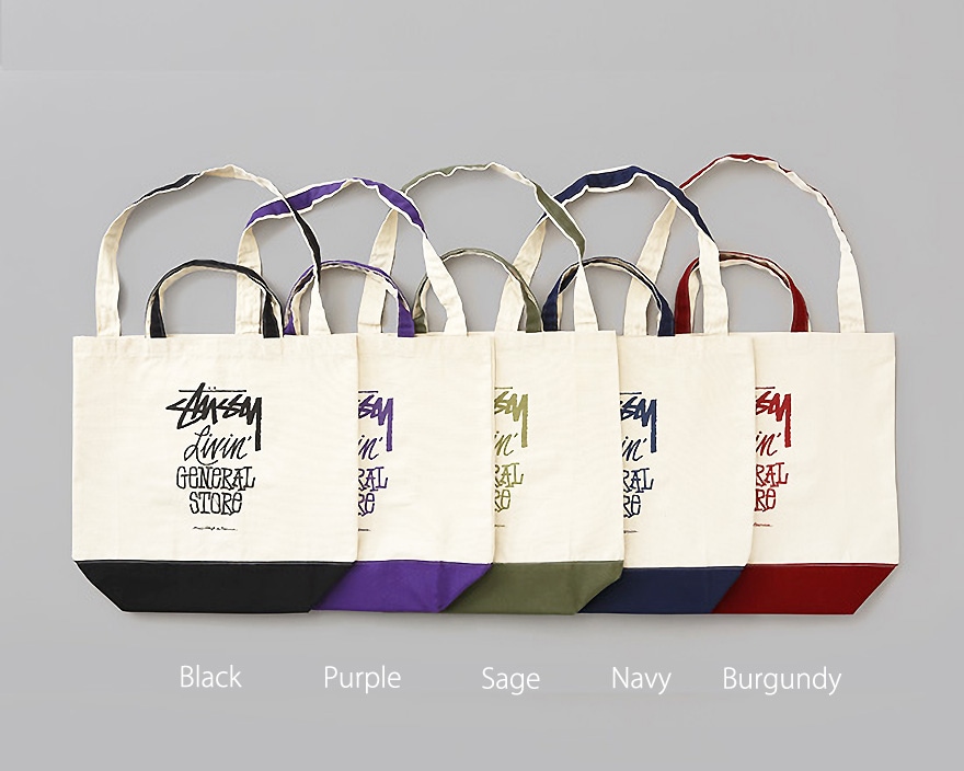 STUSSY Livin' General Store | GS 2Way Tote Bag ��Basic Stock��  GS�ġ������� �ȡ��ȥХå�