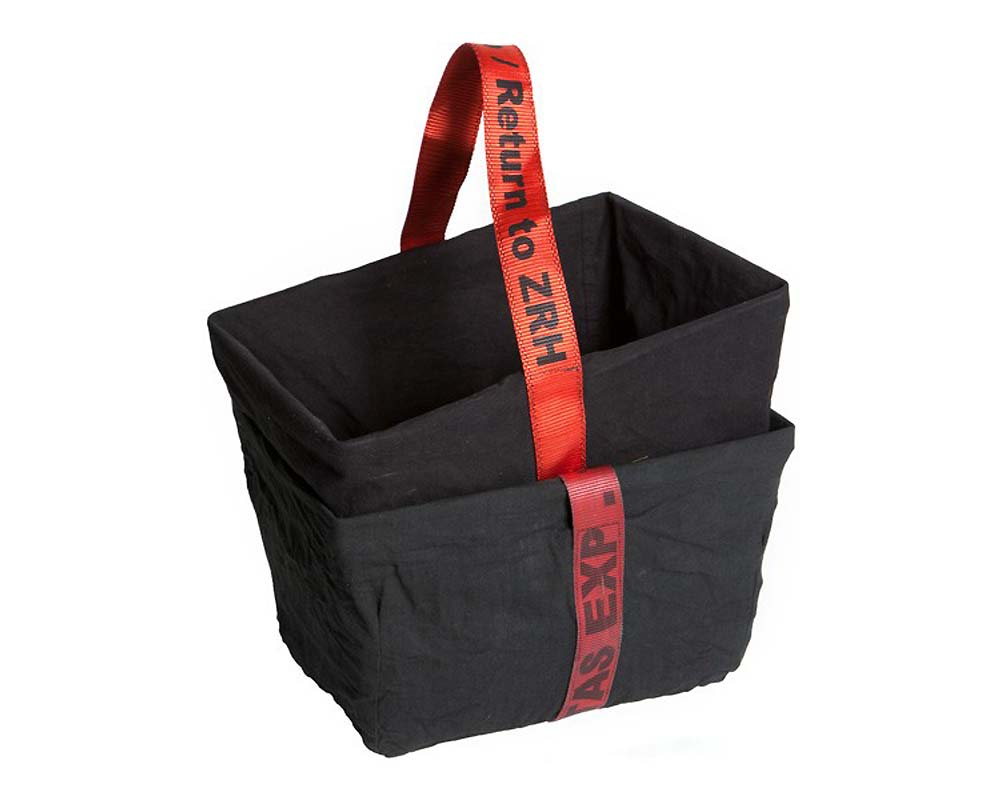 PUEBCO | RECT. BASKET with VINTAGE POST OFFICE BAG ХåȥݥȥեХå