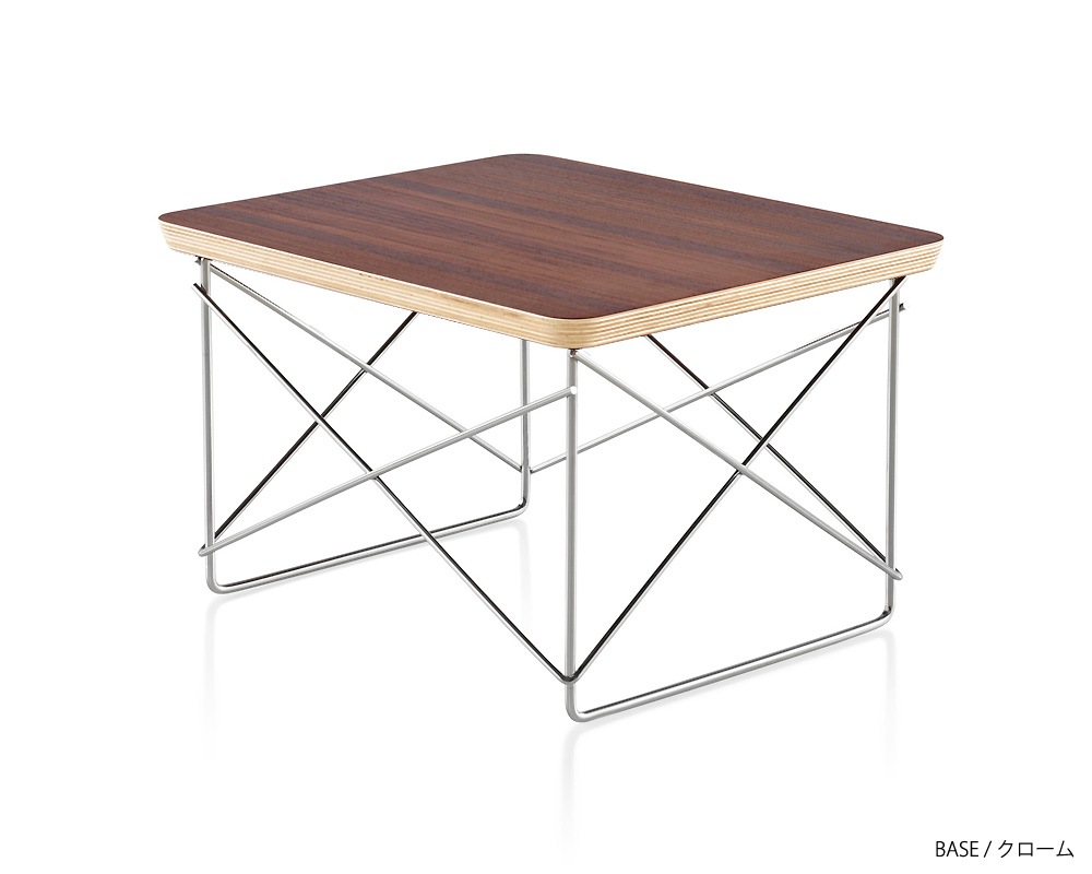 Herman Miller | Eames LTRT Walnut �����ॺ�磻�䡼�١����ơ��֥� ��������ʥå�