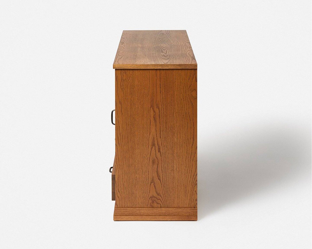 journal standard Furniture | Elverson Glass Cabinet with Drowers [2size] ����С����󥰥饹����ӥͥåȰ����դ�