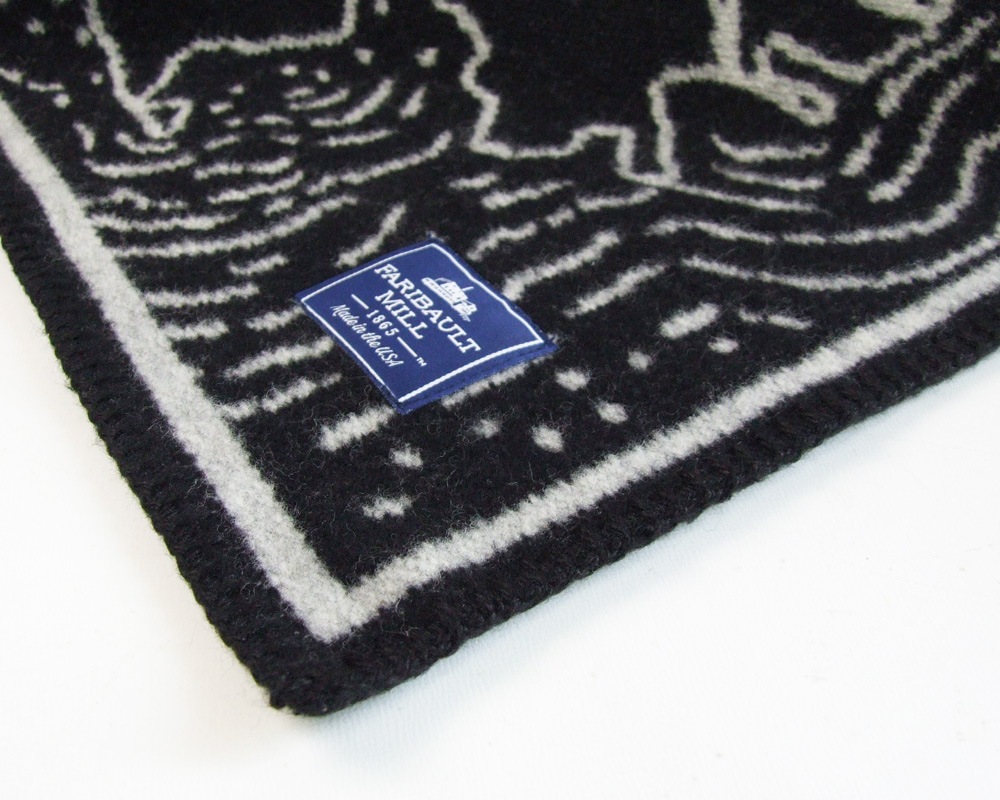 FARIBAULT WOOLEN MILL | Vintage City Map Wool Throw San Francisco ���ƥ����ޥå� ������/�֥�󥱥å�
