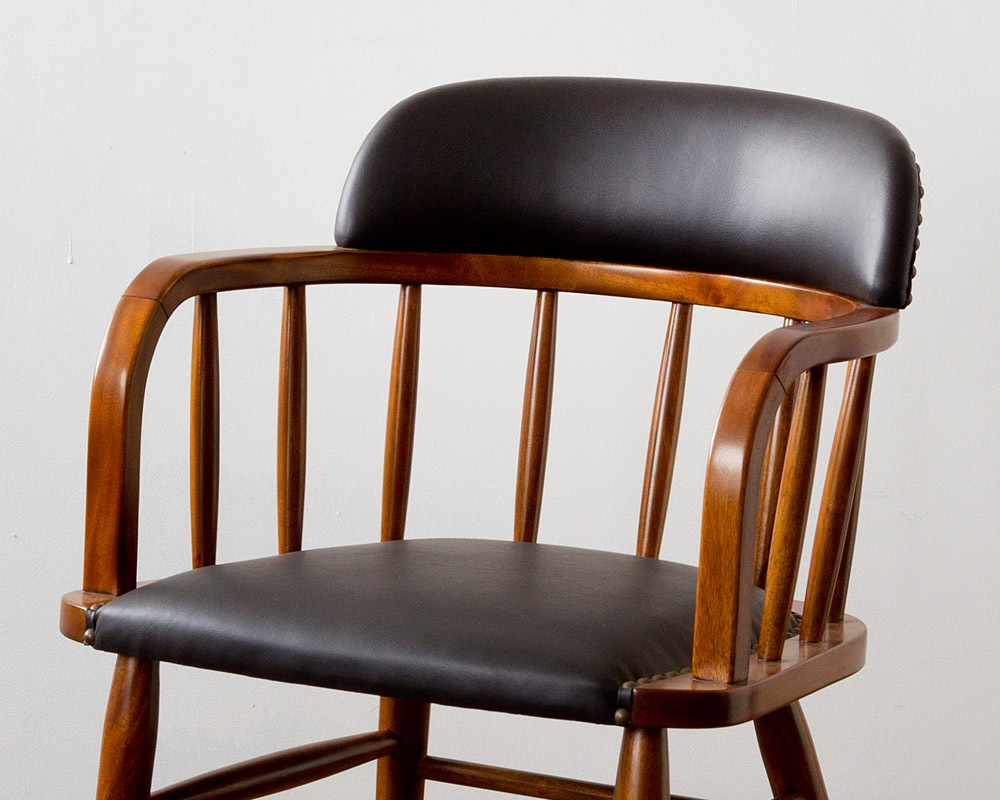 ACME Furniture | OAKS ARM CHAIR_PVC BLACK ������������������� PVC�֥�å�