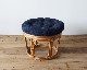 ACME Furniture | WICKER EASY CHAIR / STOOL NAVY�������å�����������������/���ġ��� �ͥ��ӡ�