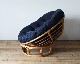 ACME Furniture | WICKER EASY CHAIR / STOOL NAVY�������å�����������������/���ġ��� �ͥ��ӡ�