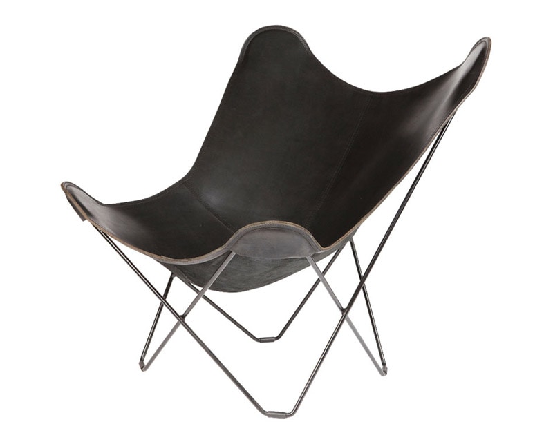 Cuero | BKF Butterfly Chair Pampa Black �ӡ��������� �Х��ե饤������ �ѥ�ѥ֥�å�