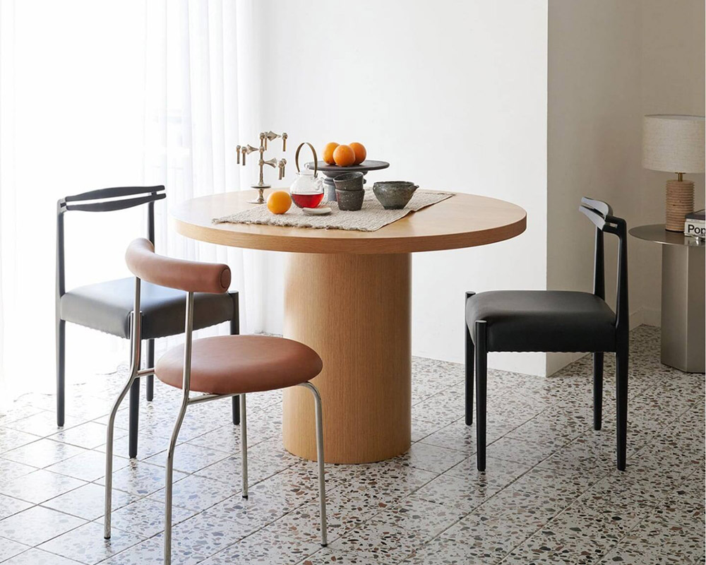 journal standard Furniture | PORTO ROUND TABLE Natural �ݥ�ȥ饦��ɥơ��֥�