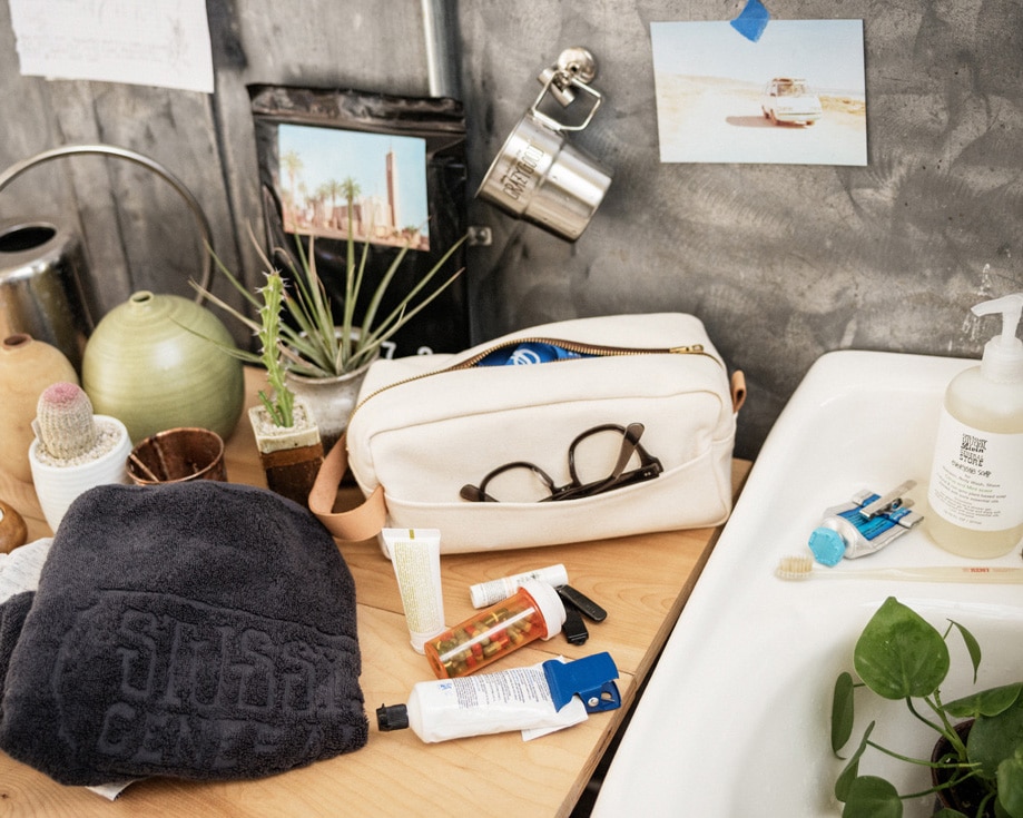 STUSSY Livin' General Store | GS Canvas Dopp Kit  GS�����Х��ɥåץ��å�