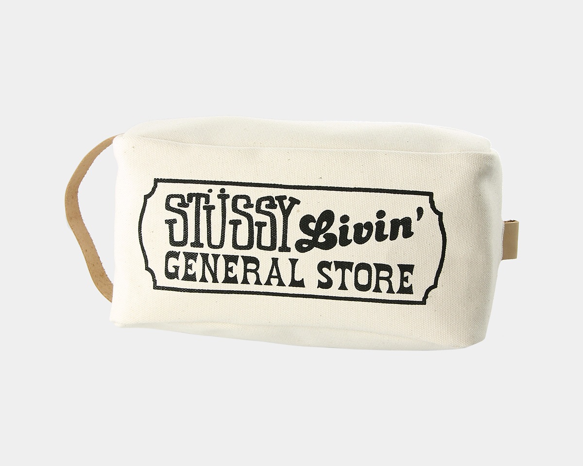 STUSSY Livin' General Store | GS Canvas Dopp Kit  GS�����Х��ɥåץ��å�