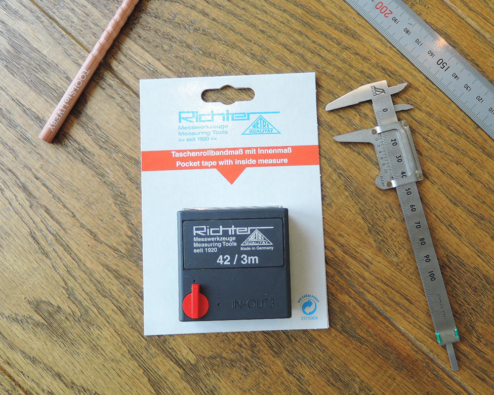 Richter | No.42 Measure With Stop メジャー ウィズ ストップ