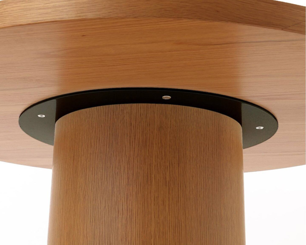 journal standard Furniture | PORTO ROUND TABLE Brown �ݥ�ȥ饦��ɥơ��֥� �֥饦��