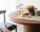 journal standard Furniture | PORTO ROUND TABLE Brown �ݥ�ȥ饦��ɥơ��֥� �֥饦��