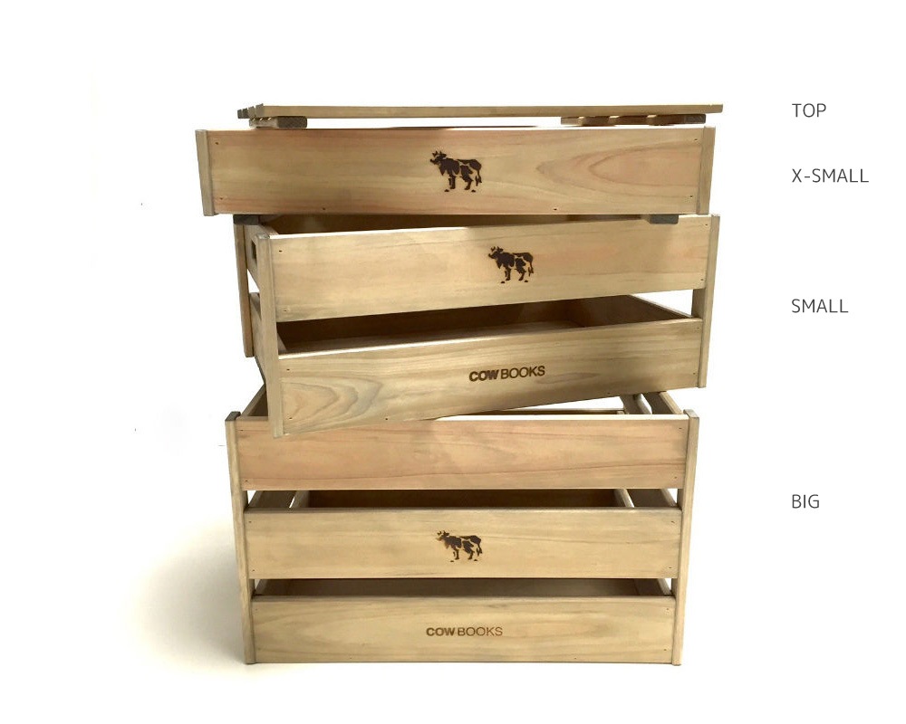 COW BOOKS | Wood Box Small ���åɥܥå��� ���⡼��