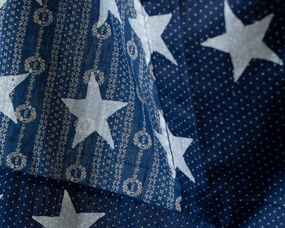 BasShu | Tapestry Flag Indigo ���ڥ��ȥ꡼�ե�å� ����ǥ���