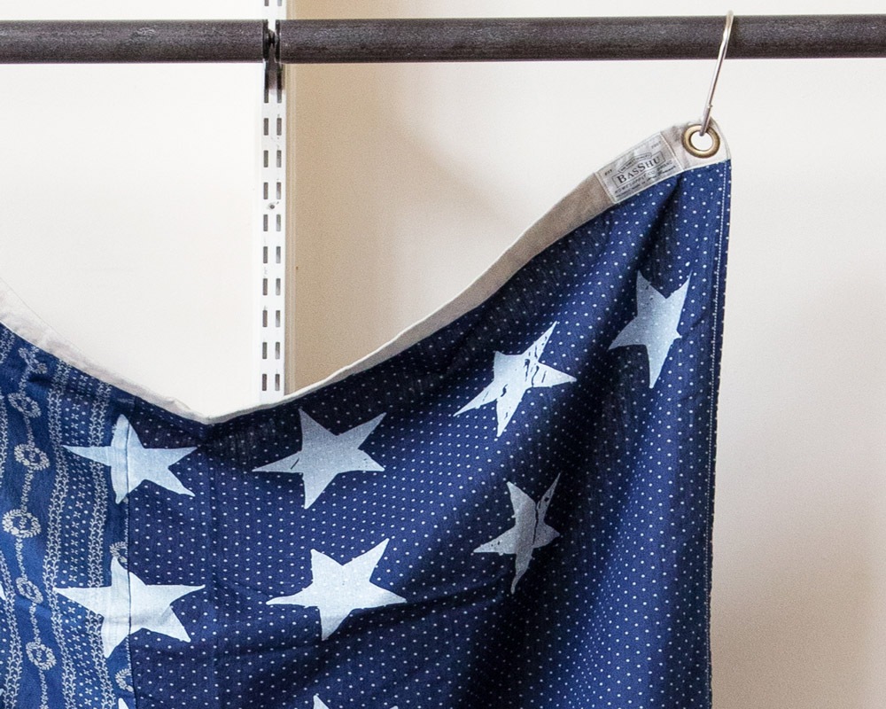 BasShu | Tapestry Flag Indigo ���ڥ��ȥ꡼�ե�å� ����ǥ���