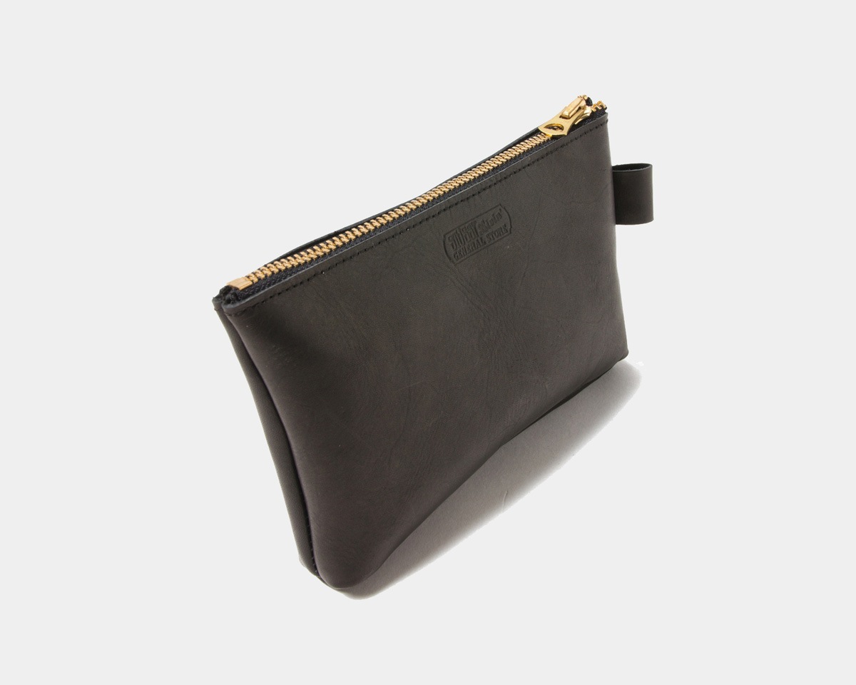 STUSSY Livin' General Store | GS Heavy Leather Pouch GS�إ��� �쥶���ݡ���