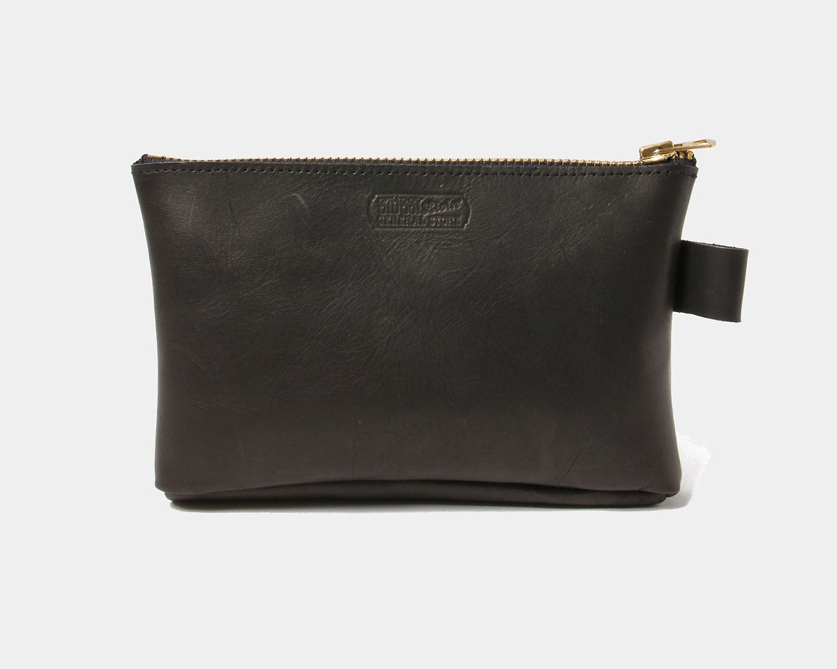 STUSSY Livin' General Store | GS Heavy Leather Pouch GS�إ��� �쥶���ݡ���