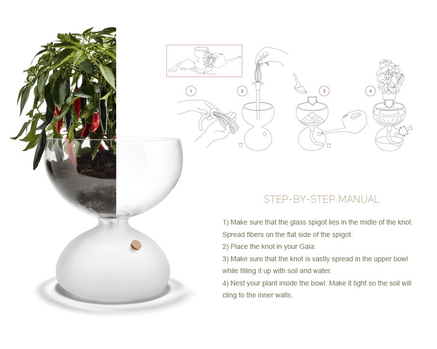 Holmegaard | GAIA Plant Glass �������ץ��ȥ��饹