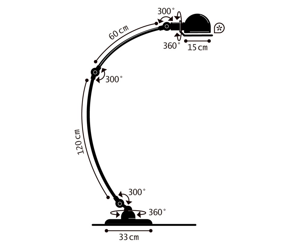 Jielde | 1260 Floor Lamp �������1260�ե�������