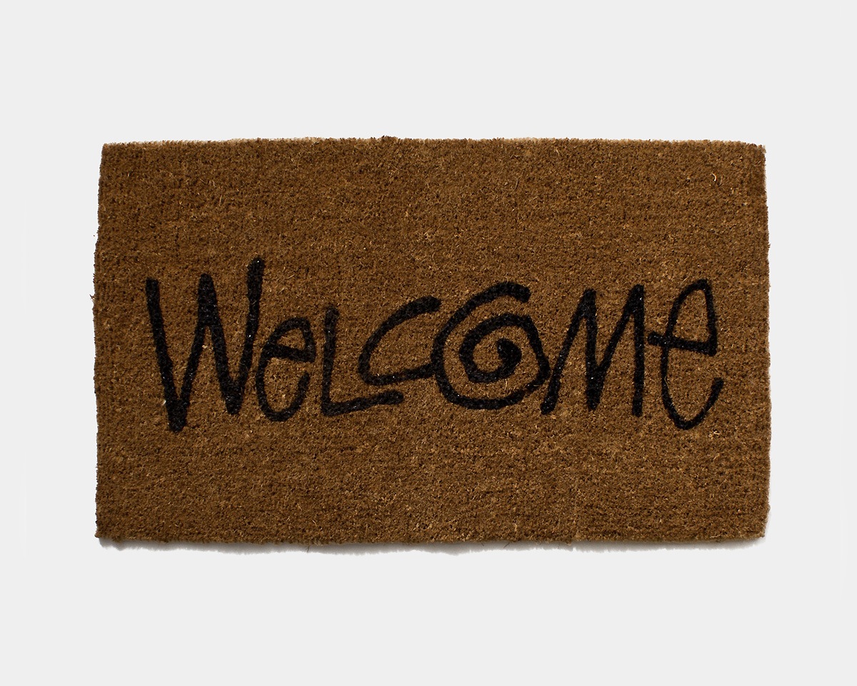 STUSSY Livin' General Store | GS Welcome Mat Large  GS�����륫��ޥåȥ顼��