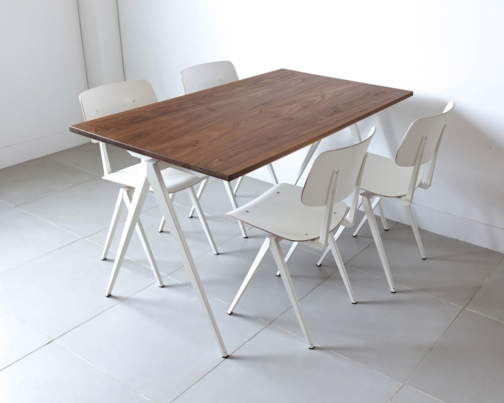 GALVANITAS | TD.4 Table Walnut/White [2size] ե˥ TD.4ơ֥ ʥå/ۥ磻