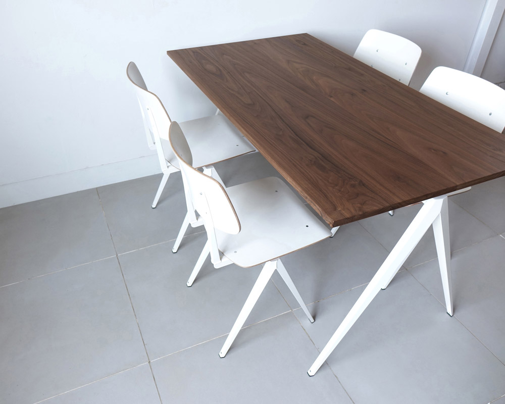 GALVANITAS | TD.4 Table Walnut/White [2size] ե˥ TD.4ơ֥ ʥå/ۥ磻