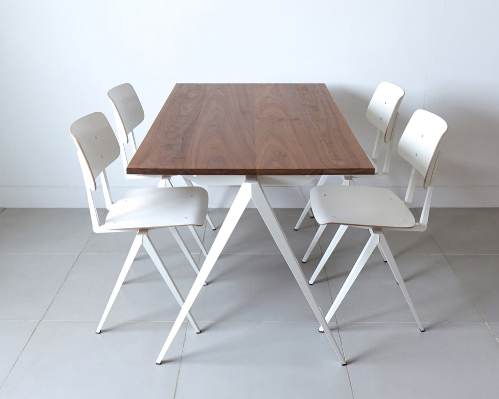 GALVANITAS | TD.4 Table Walnut/White [2size] ե˥ TD.4ơ֥ ʥå/ۥ磻