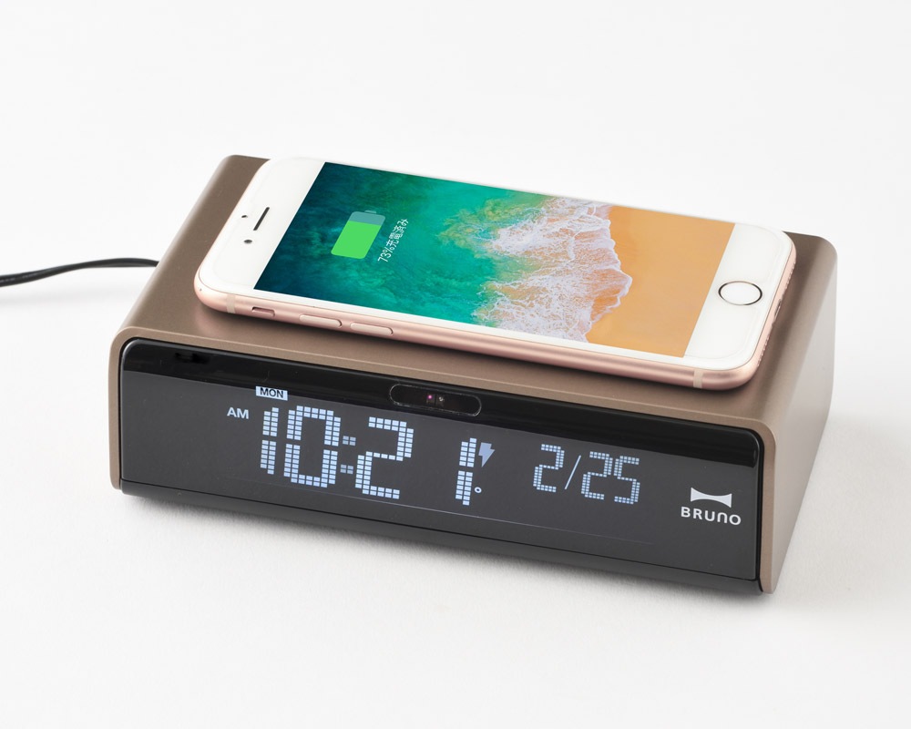 BRUNO | LCD DESK CLOCK LCDå with 磻쥹