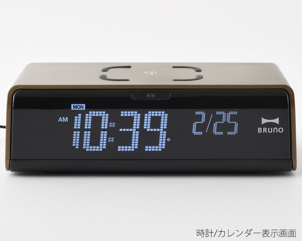 BRUNO | LCD DESK CLOCK LCDå with 磻쥹