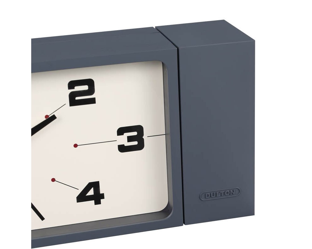 DULTON | DOUBLE FACE CLOCK RECTANGLE ֥եå 쥯󥰥