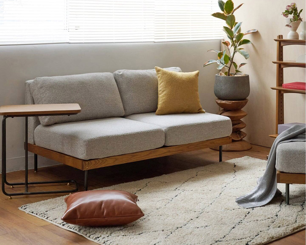 journal standard Furniture | LILLE SOFA 2P 2nd 25-Ivory  륽ե 25ܥ꡼