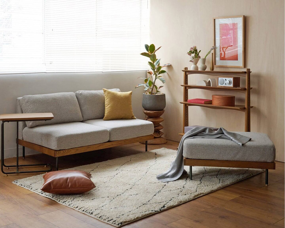 journal standard Furniture | LILLE SOFA 2P 2nd 25-Ivory  륽ե 25ܥ꡼