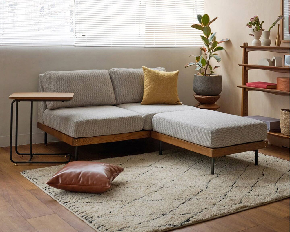 journal standard Furniture | LILLE SOFA 2P 2nd 25-Ivory  륽ե 25ܥ꡼