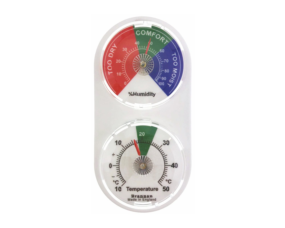 Brannan | Twin Mini Dial Hygro Thermometer �ĥ��� �ߥ� �������� �ϥ����� ������᡼����/�����ٷ�