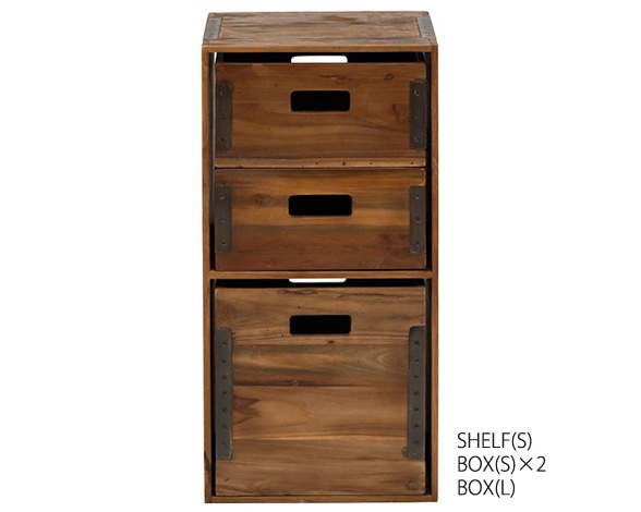 ACME Furniture/アクメファニチャー｜TROY OPEN SHELF & BOX/トロイ