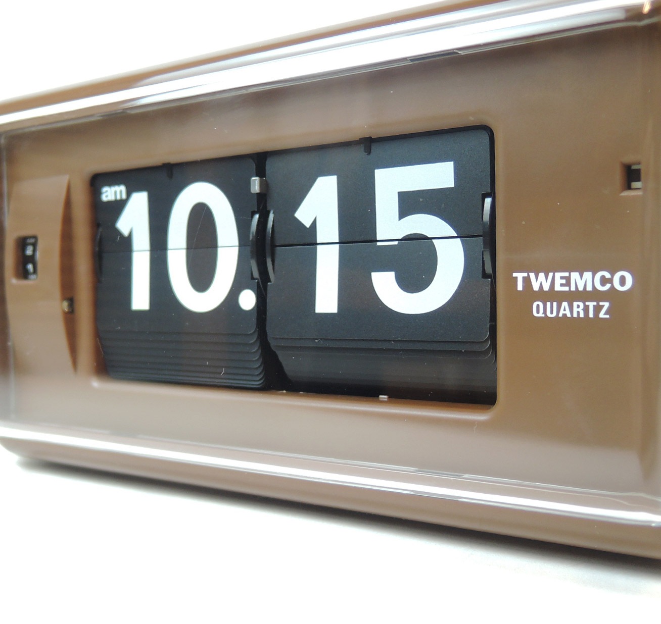 TWEMCO | Flip Alarm Clock AL-30 Limited Brown ȥ 顼९å AL-30 ֥饦