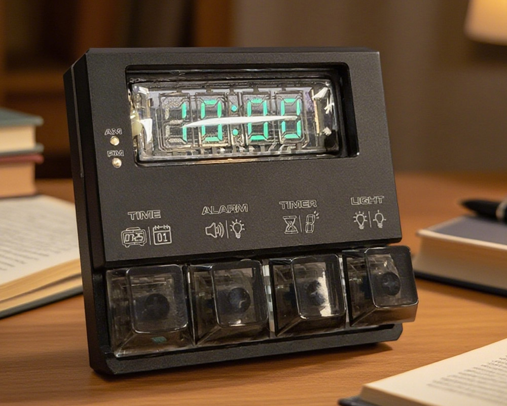LGL Studio｜蛍光表示管 / VFD デスク クロック｜VFD Desk Clock｜旧