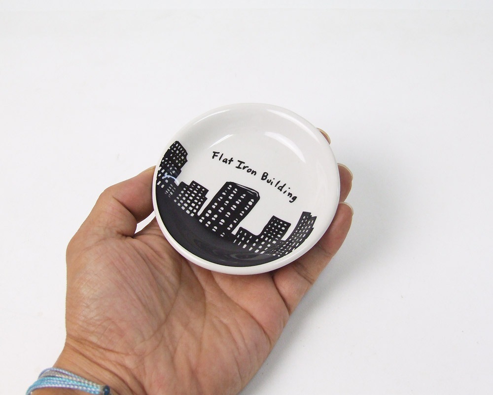 FISHS EDDY | 212 NEW YORK SKYLINE Sauce Dish 212�˥塼�衼���������饤�� �������ǥ��å���