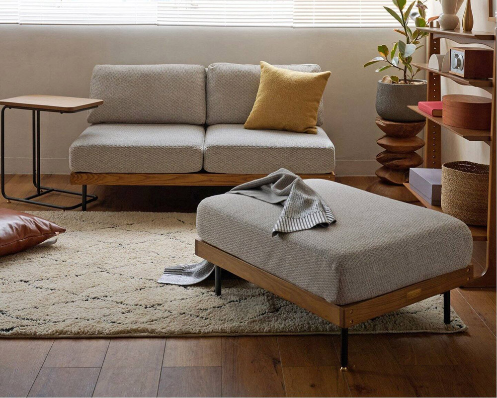 journal standard Furniture | LILLE OTTOMAN 2nd 25-Ivory 륪åȥޥ 25ܥ꡼