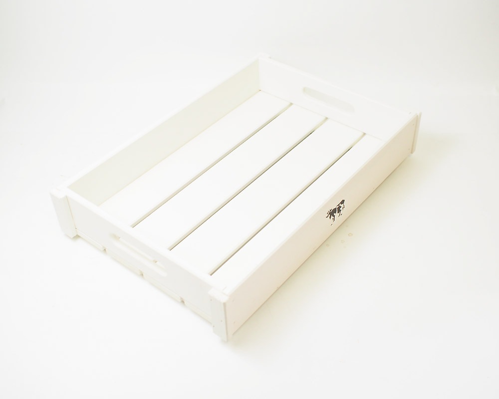 COW BOOKS | Wood Box Ivory X-Small Stacking åɥܥå ܥ꡼ X⡼륹å