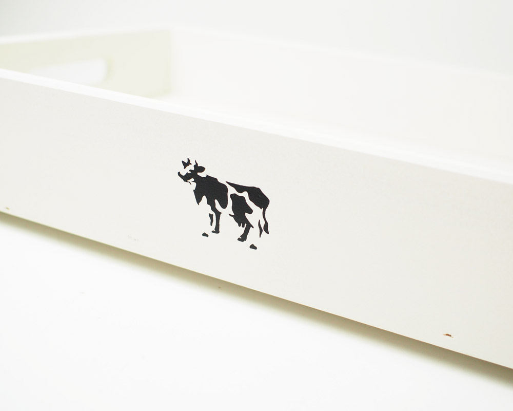 COW BOOKS | Wood Box Ivory X-Small Stacking åɥܥå ܥ꡼ X⡼륹å