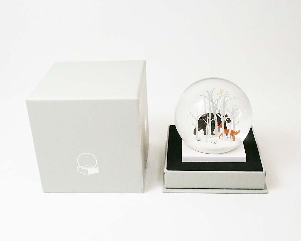 Cool Snow Globes | Snow Dome Fox and Bear 륹Ρ֥