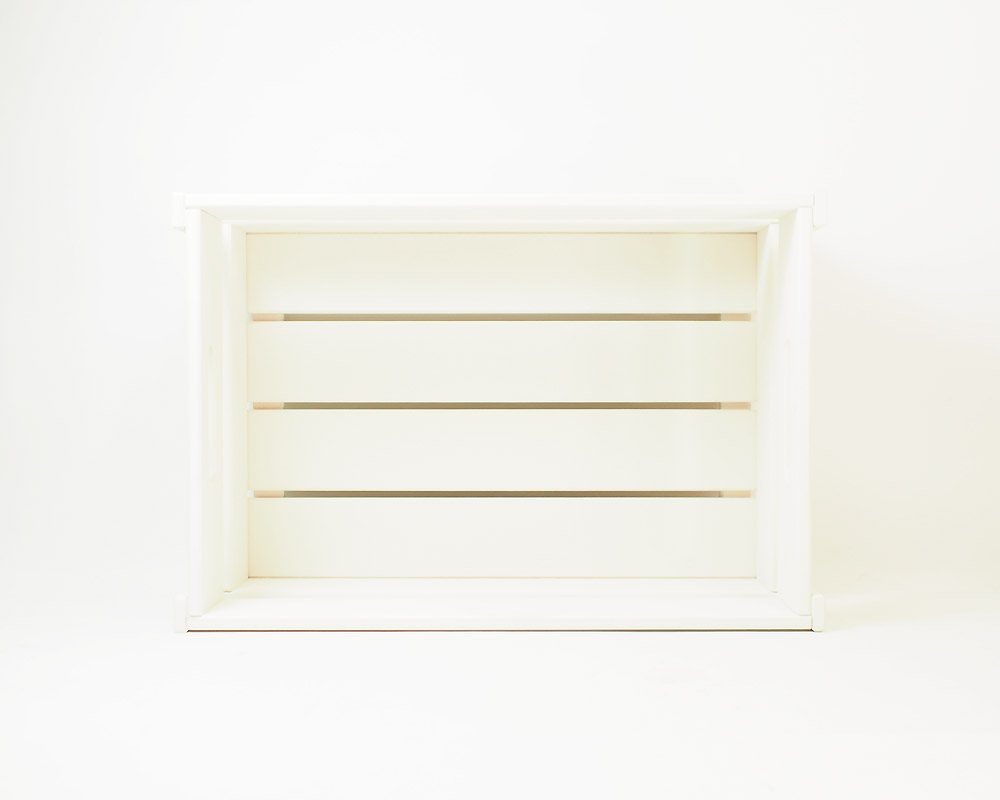 COW BOOKS | Wood Box Ivory Small Stacking ���åɥܥå��������ܥ꡼ ���⡼�� �����å���