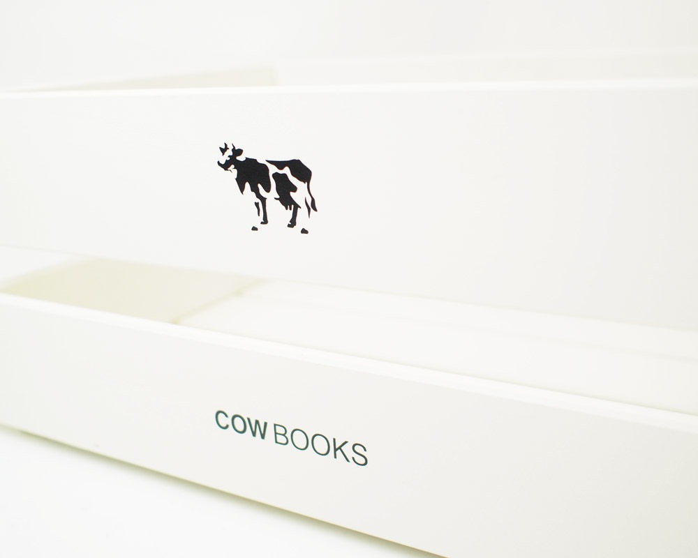 COW BOOKS | Wood Box Ivory Small Stacking ���åɥܥå��������ܥ꡼ ���⡼�� �����å���