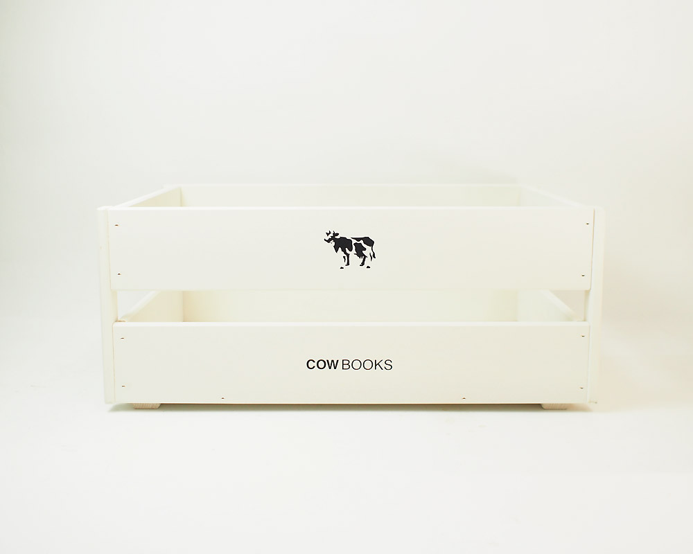COW BOOKS | Wood Box Ivory Small Stacking ���åɥܥå��������ܥ꡼ ���⡼�� �����å���