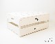 COW BOOKS | Wood Box Ivory Small Stacking ���åɥܥå��������ܥ꡼ ���⡼�� �����å���