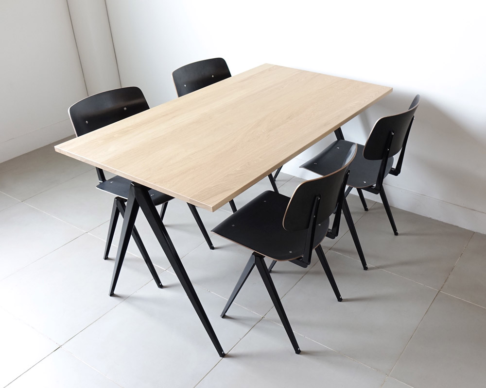 GALVANITAS | TD.4 Table Oak/Black [2size] ե˥ TD.4ơ֥ /֥å